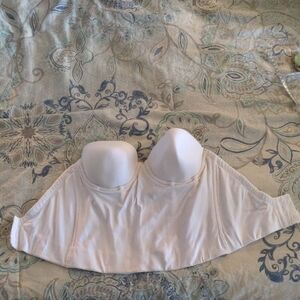 Maidenform White Strapless Corset